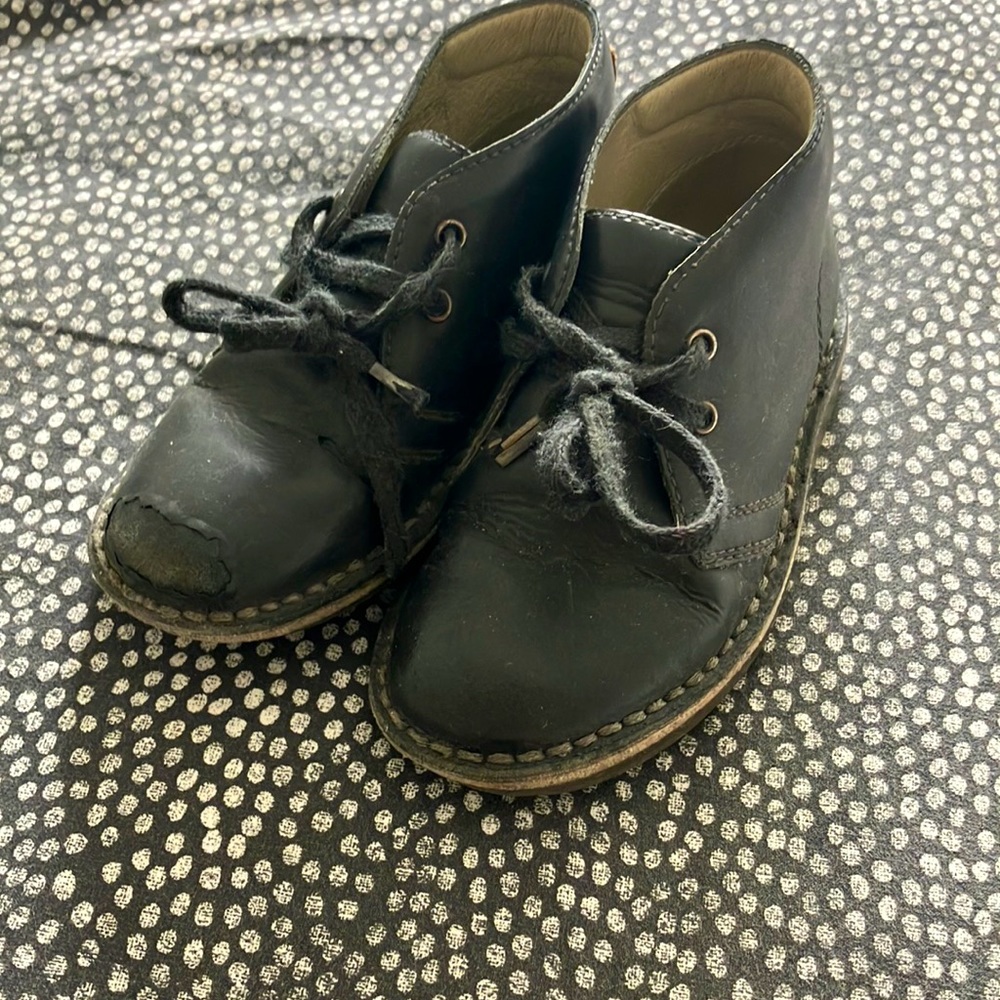 London kids booties blue